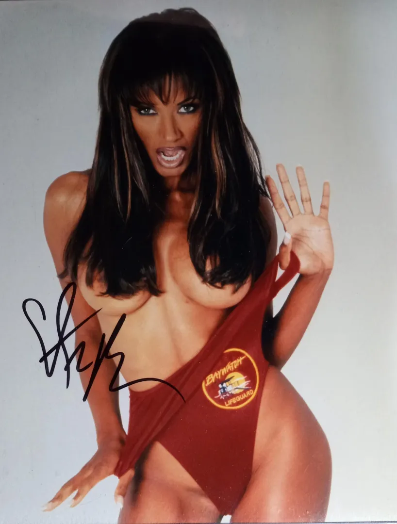 Traci Bingham Baywatch signature card
