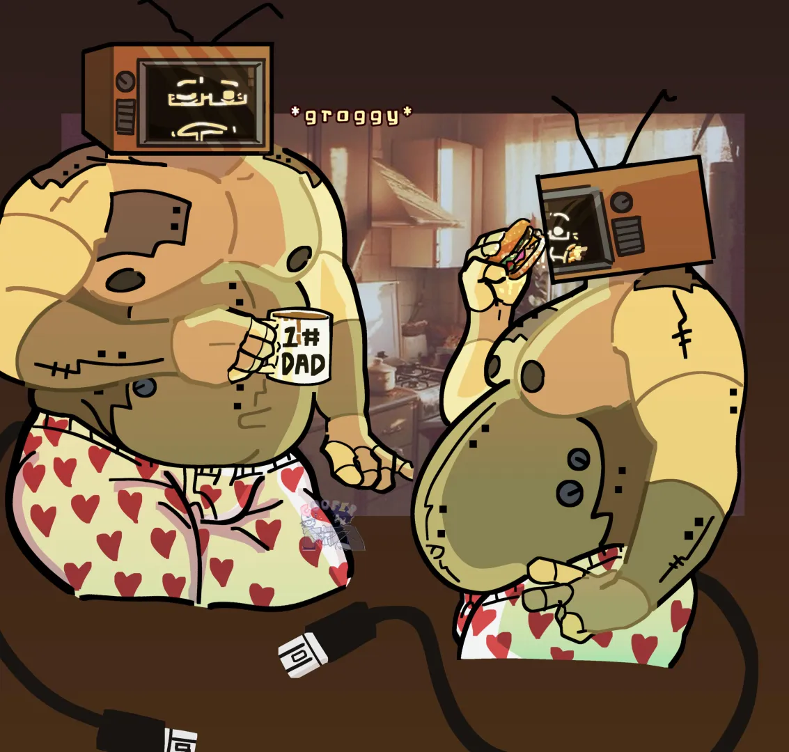 TV Head Daddy (Unknown Artist)