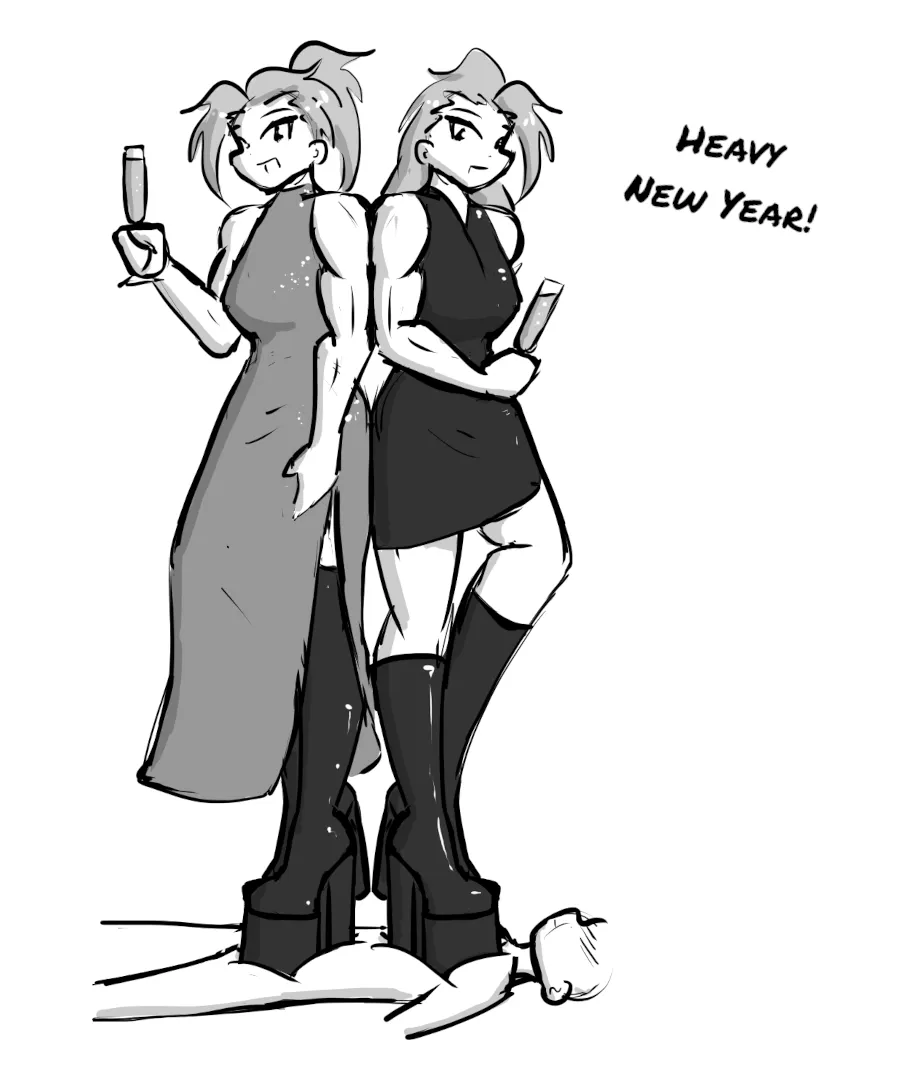 We survived another lap! Right, boy? You good down there?