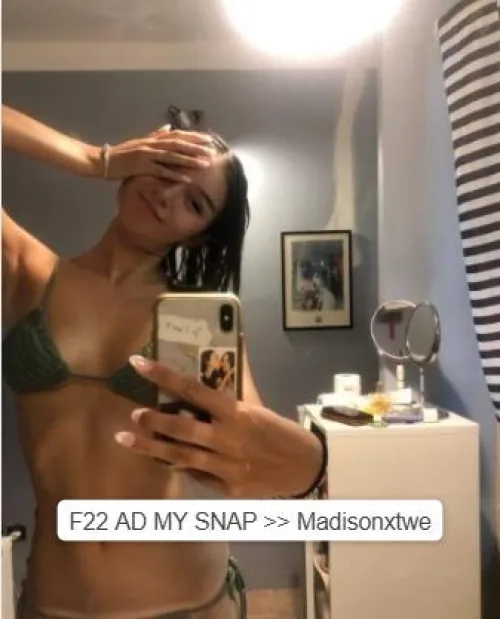 what’s your plan if you had me right now? F22 ad my snap >> Madisonxtwe