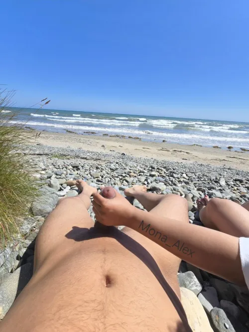 ബീച്ചിൽ വച്ച് കണ്ട ബ്രസീലിയൻ Boy and Me. It was a crazy day.