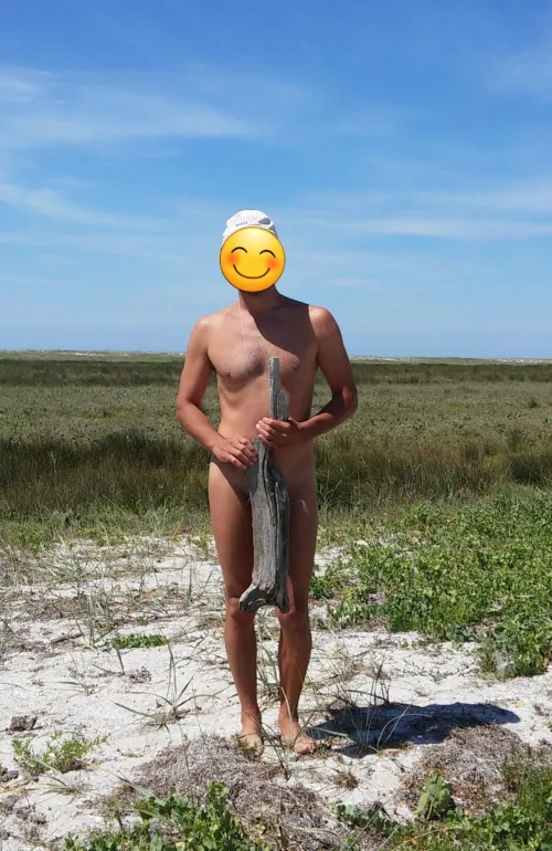 A useful find on the shore.