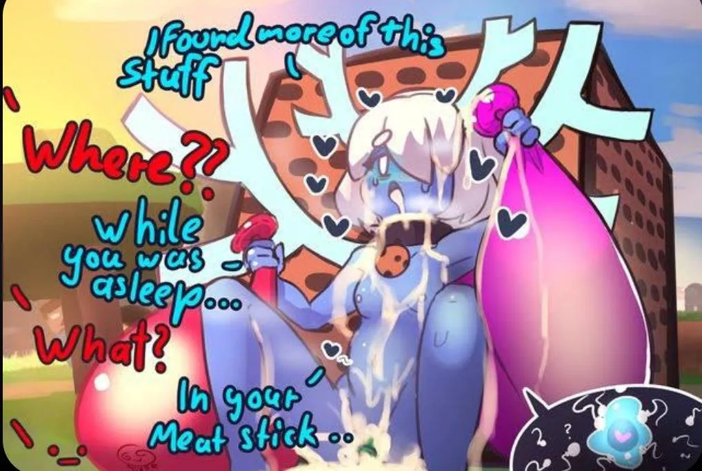 Allay gathering some cum for Steve