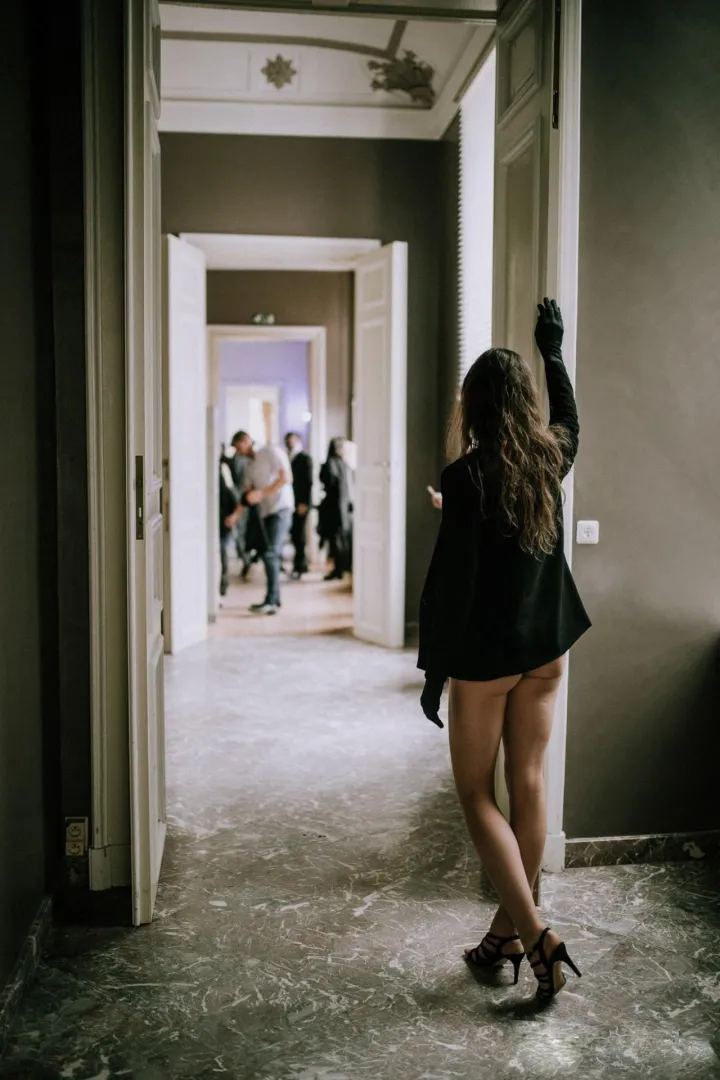 Babe, can I see you for a moment before you go out with your friends?