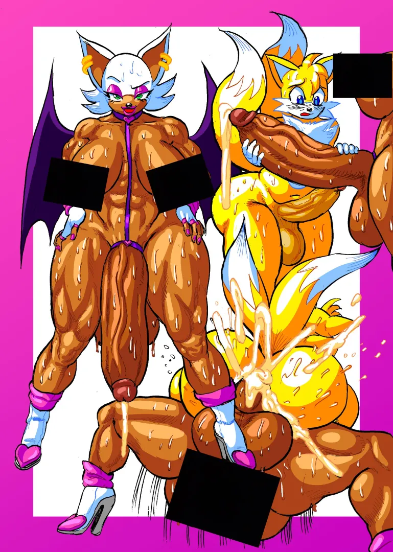 Big and sweaty Rouge [artist-goudadunn]