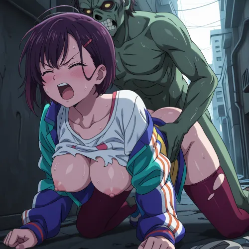 Creo que no debio salir a explorar sola pobre shizuka (? (OC)(IA)