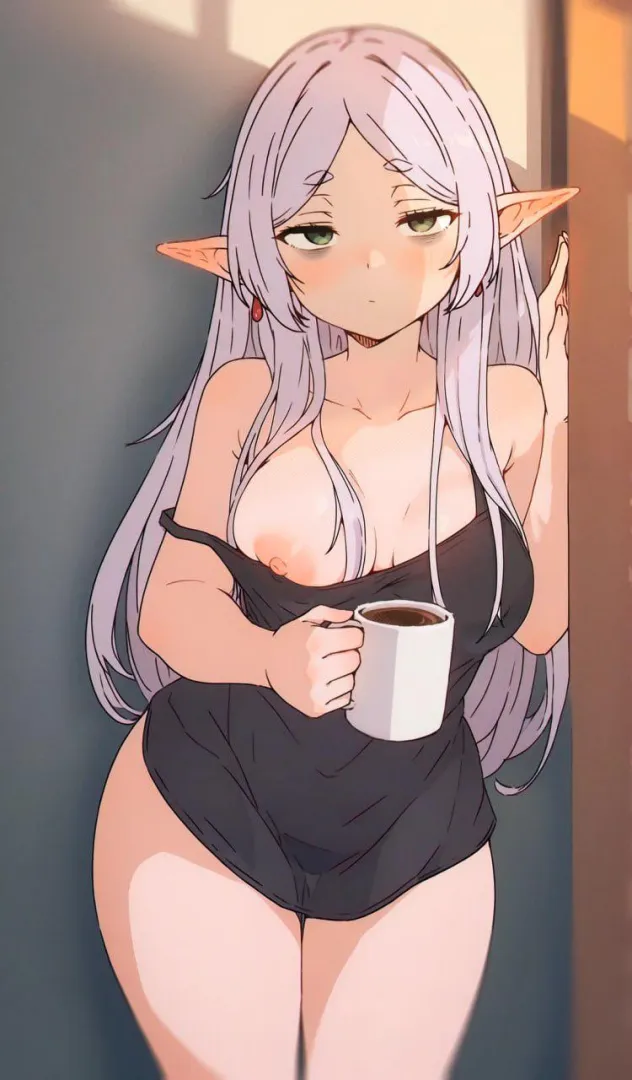 Frieren didn't sleep well