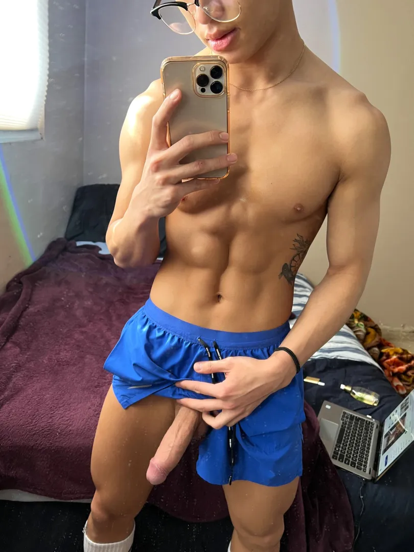 Get on top and lick every inch of me