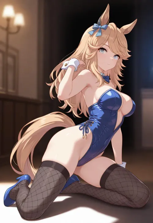 Gold City in a Bunny Costume [Umamusume]