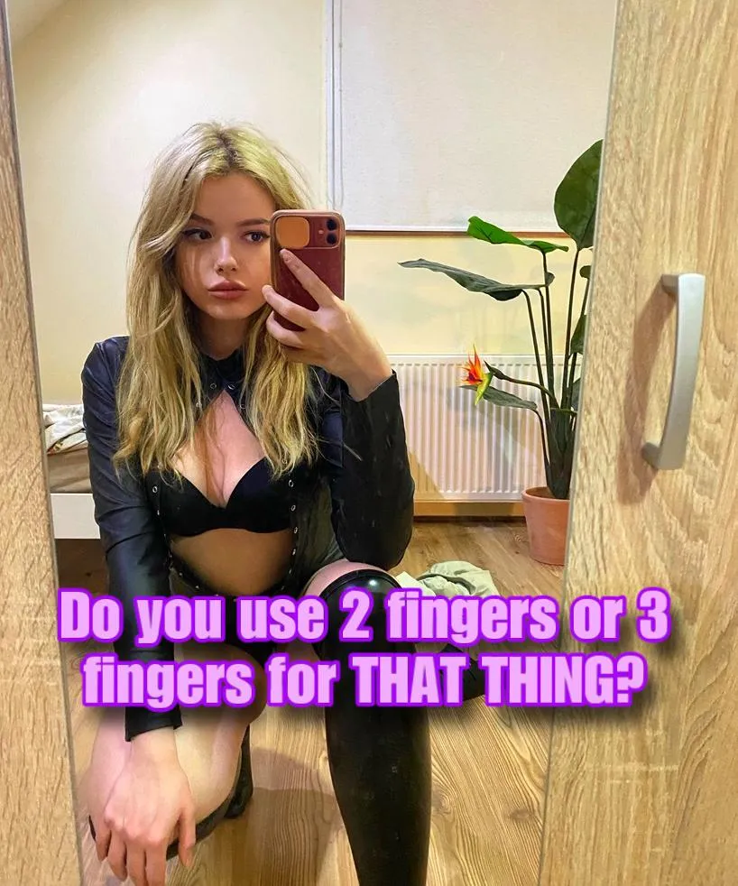 How many do you jerk off with? [no imagefap] [oc]