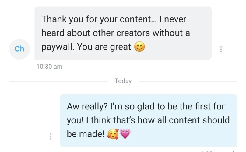 I believe that there should be no such thing as pay per view/pay walls. If you think so too then you should definitely join me! 