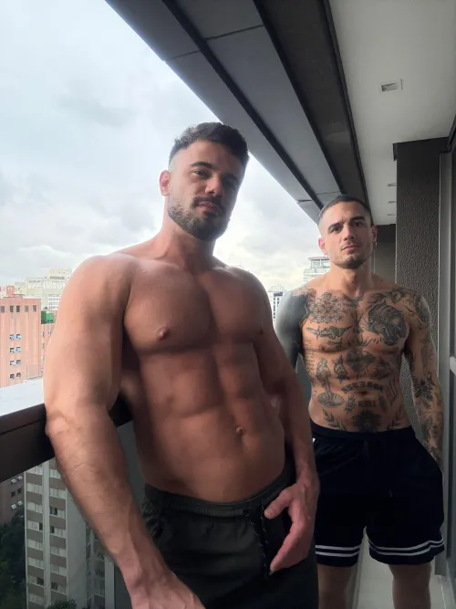 I finally met my crush and the voted best pornstar in the world, Alex. And also, my future boyfriend. ‍♂️ We made a great film together.