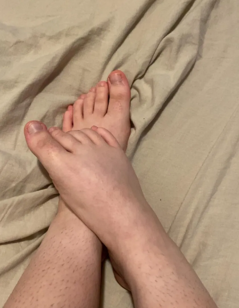 I have really large big toes!