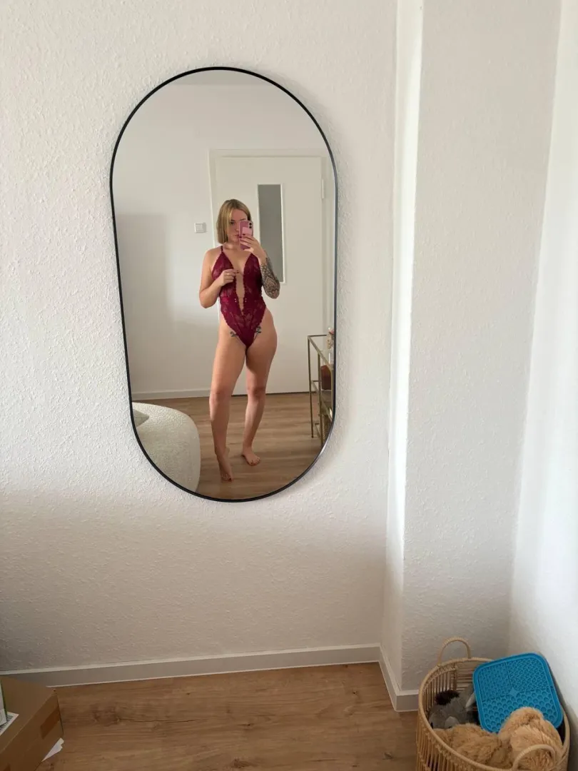 Ich liebe es mich vor dem Spiegel zu Fingern