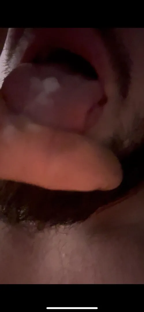 I’ll clean all the cum up