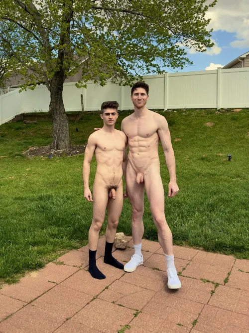 In the summer we like to let it all hang out