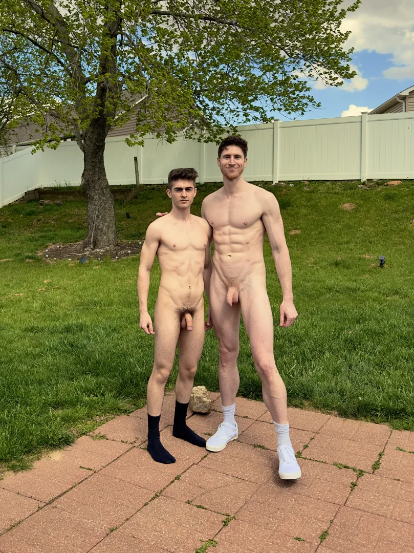 In the summer we like to let it all hang out