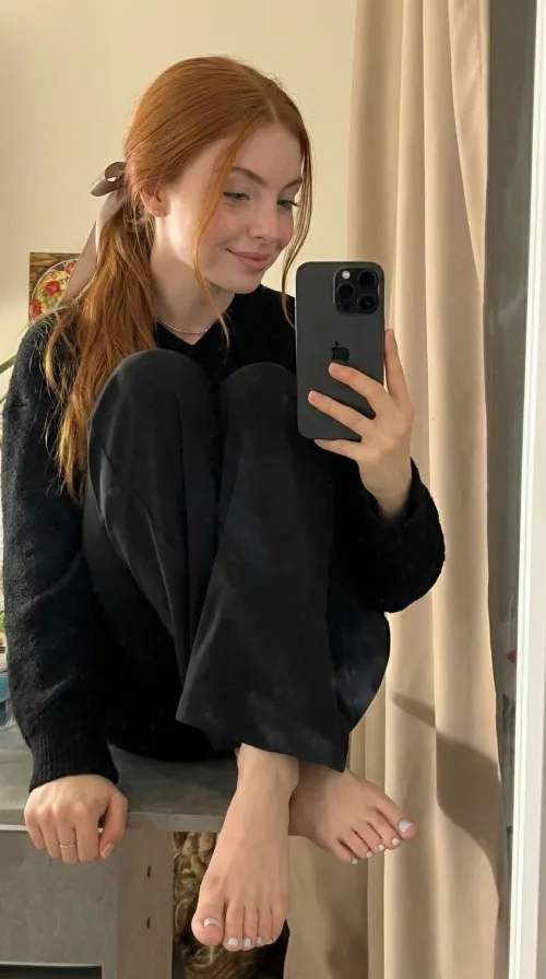 Maybe we can try if you can fit both my feet in your mouth?