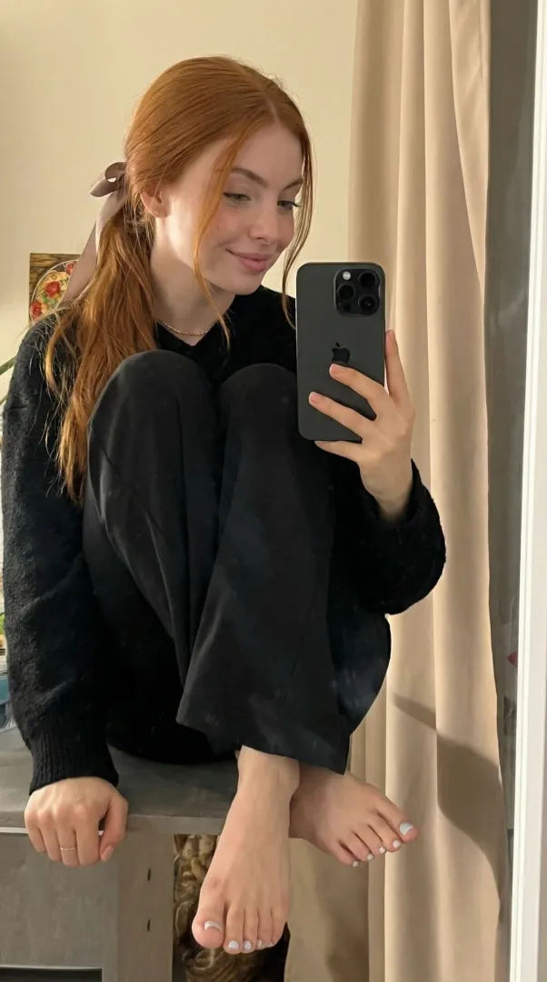 Maybe we can try if you can fit both my feet in your mouth?