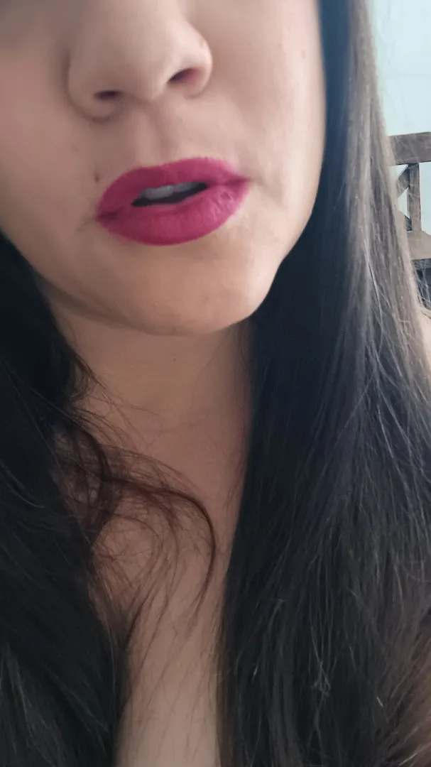 Mis labios color uva