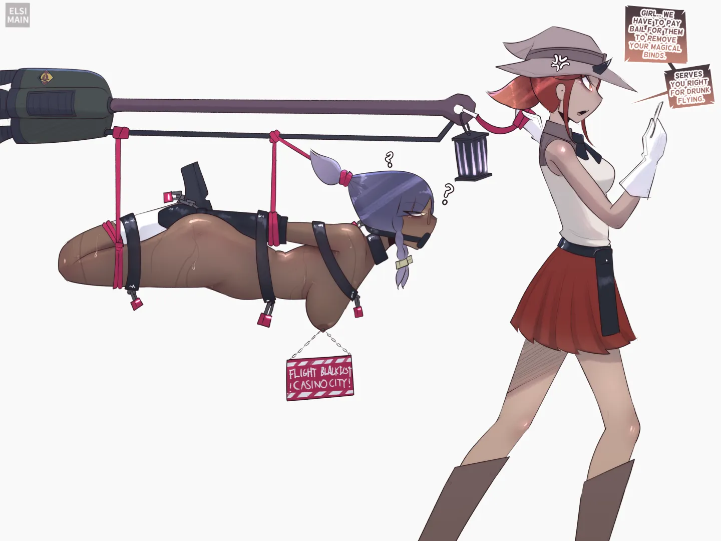 no drunk flying allowed (oc)