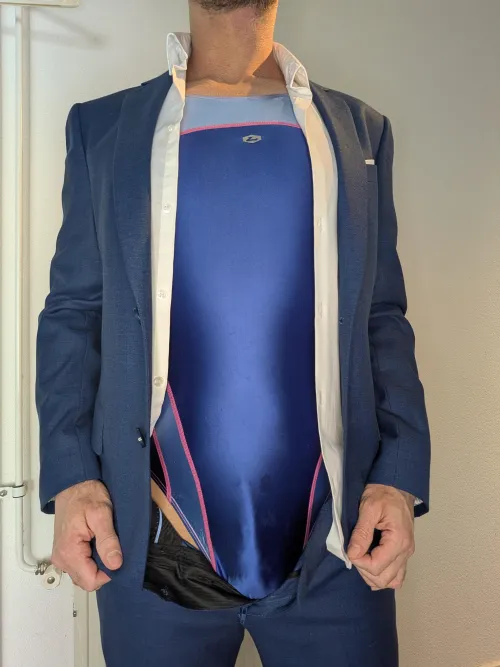 Only a few will know what's under my suit