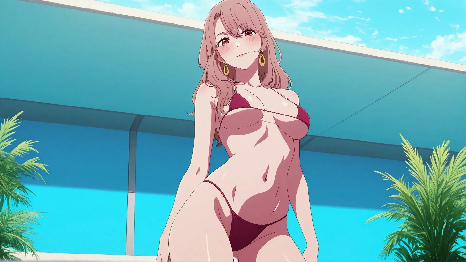 [Oshi No Ko] Miyako Saitou's pool day