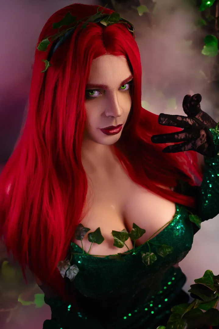 Poison Ivy cosplay by me