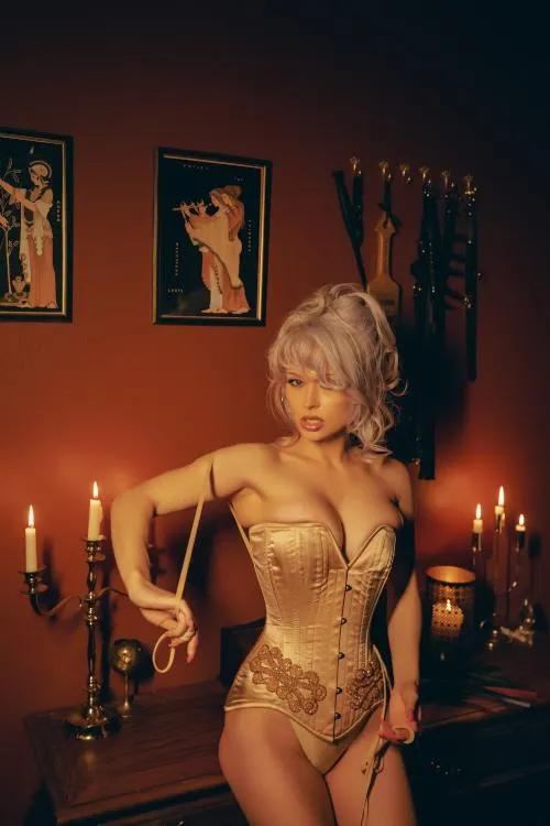 Ready for our candlelit dinner….