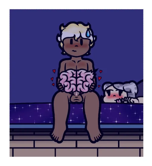 Sol and Luna doing brainfuck for the first time