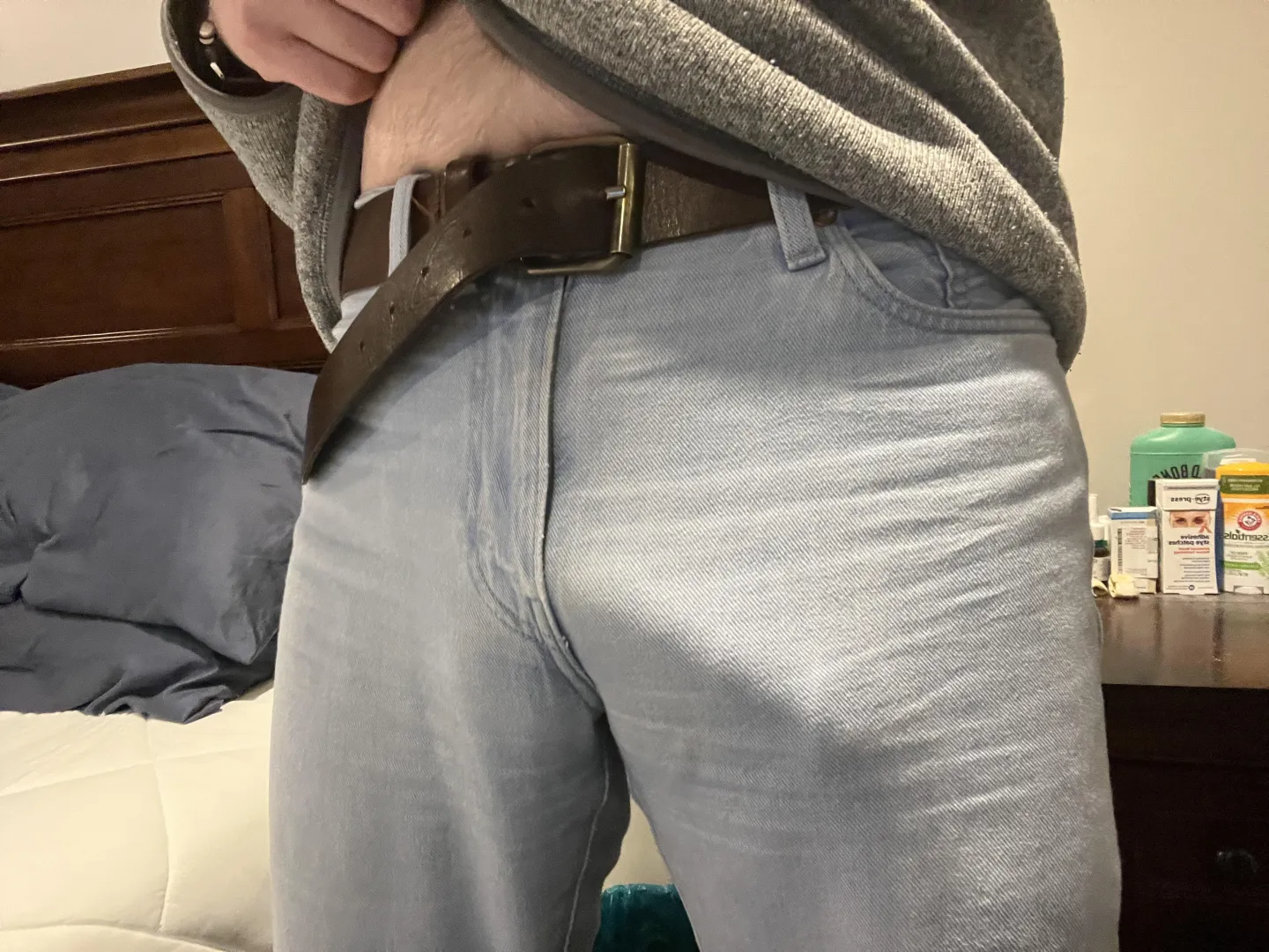 Struggling to restrain him