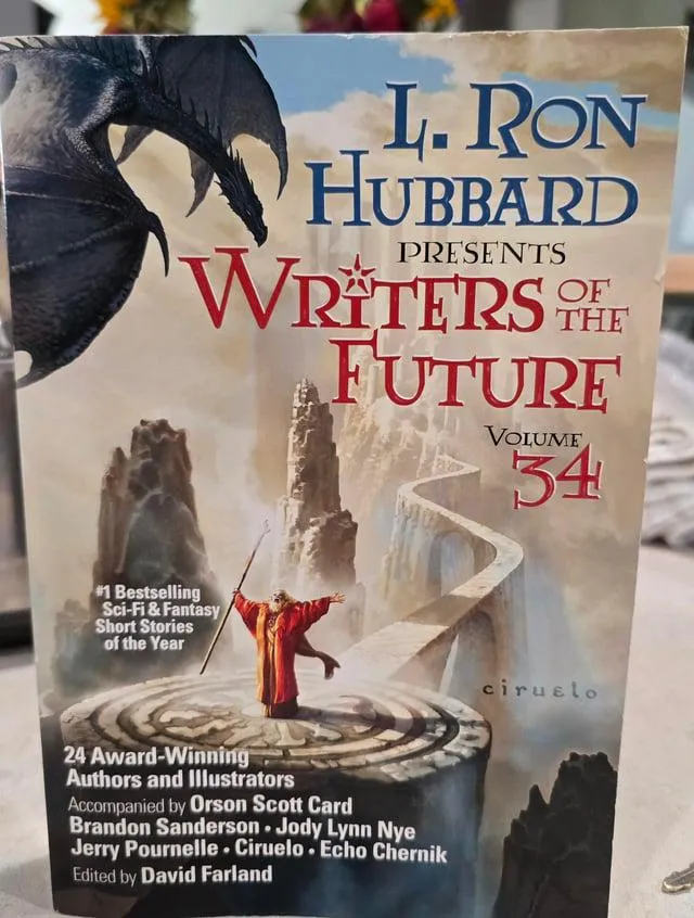 TIL Brandon Sanderson is also changing Scientology from the inside!