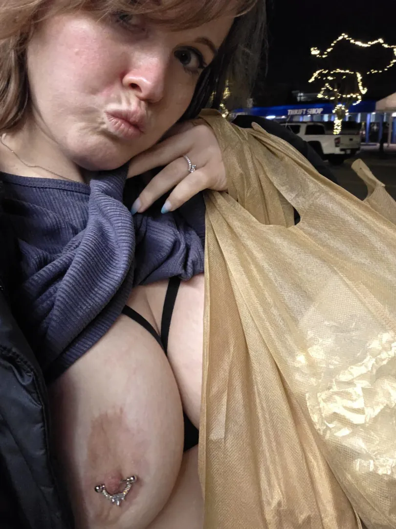 Walking home from dinner