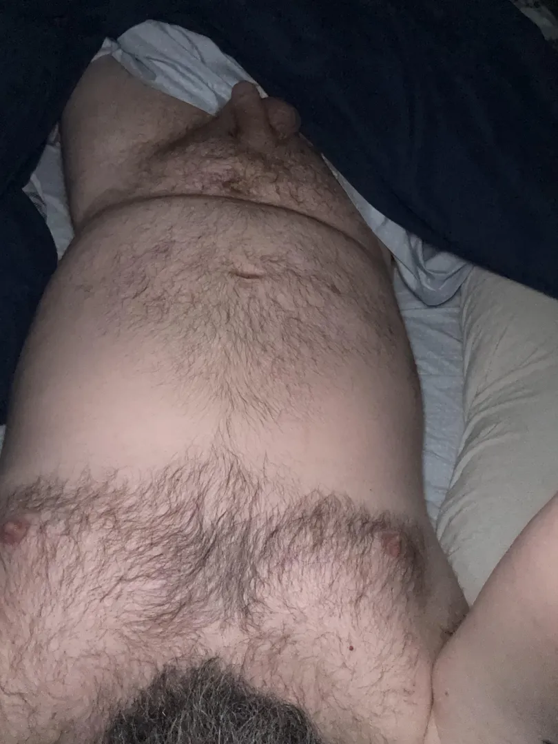 Wishing someone was playing with my dick.