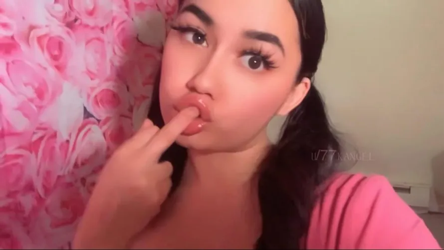 you fucking love it when I wrap my juicy lips around my middle finger, don’t you?