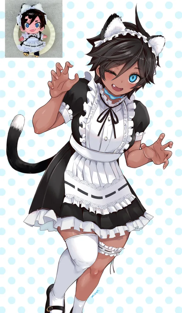 Cat Maid Tomboy Dullahan GF
