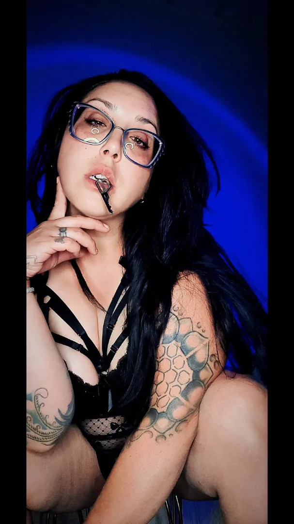 Chastity on lock...you'll never be free from me