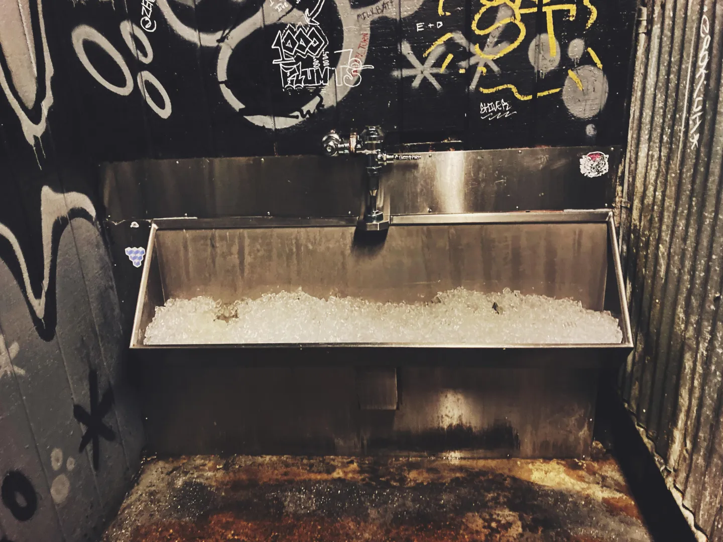 Epic Ice Trough Urinal!