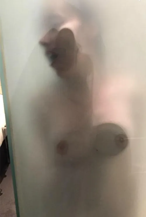 (F) Put me up against the shower wall 