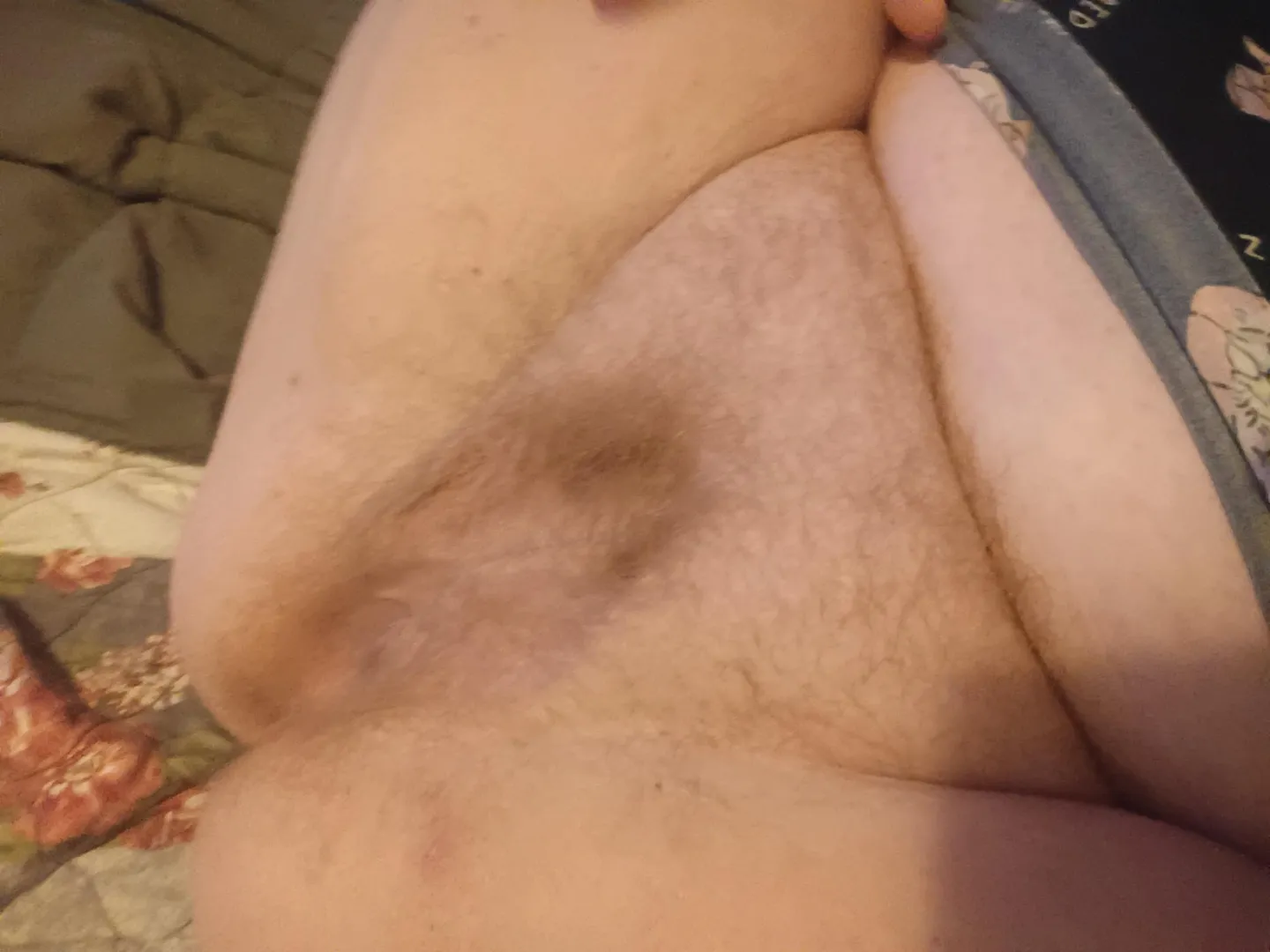 Hairy snow day fupa!