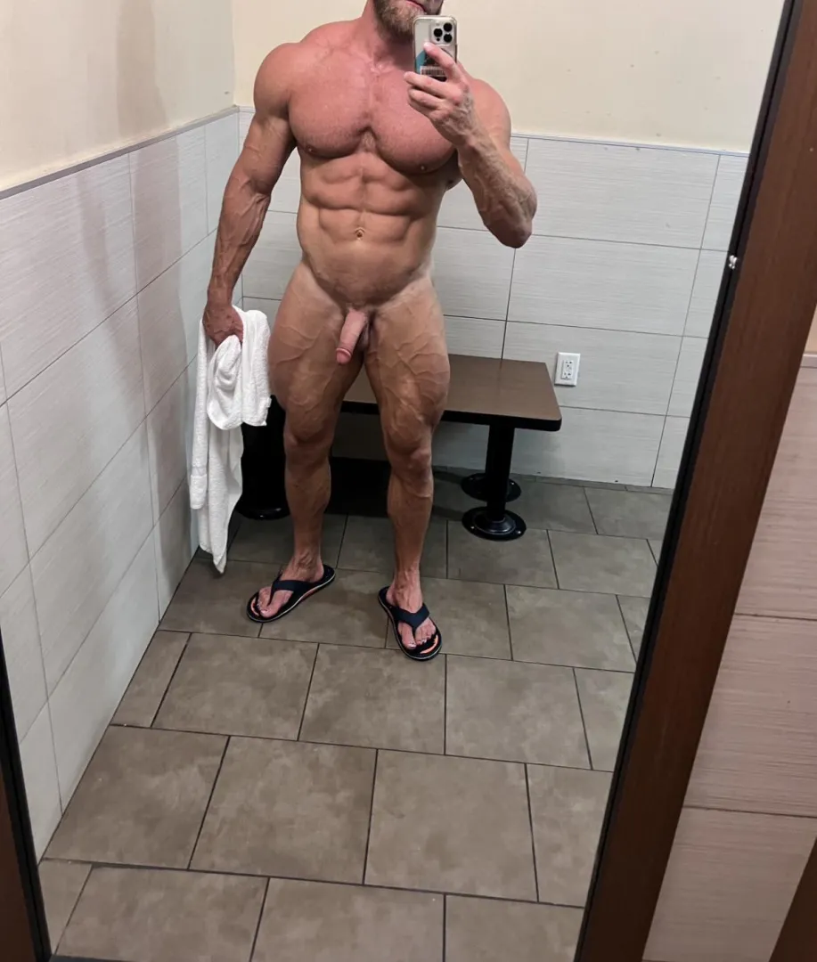 Peak locker room meat
