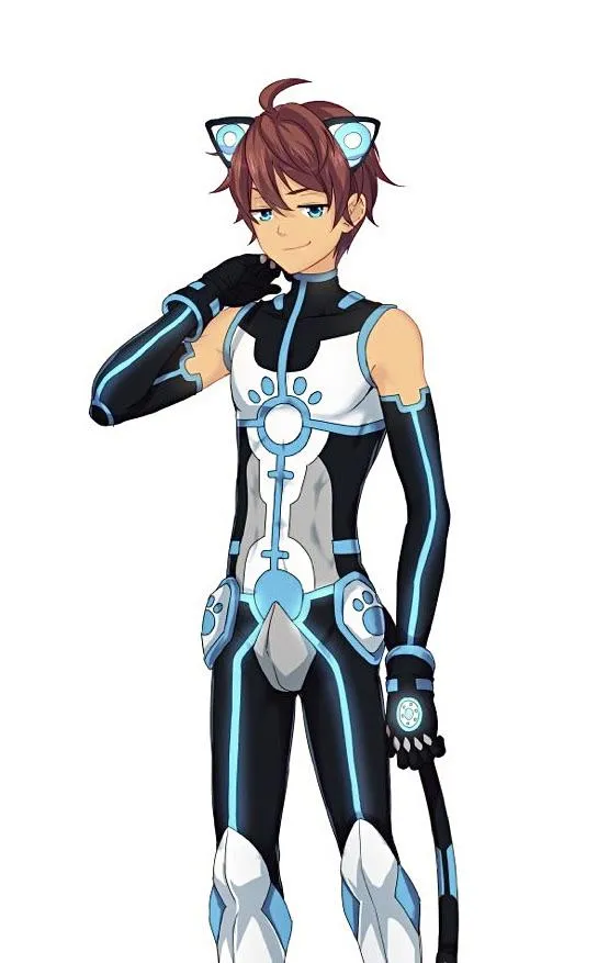 Seto as cyber cat will always be the coolest looking costume-party costume, in my humble opinion