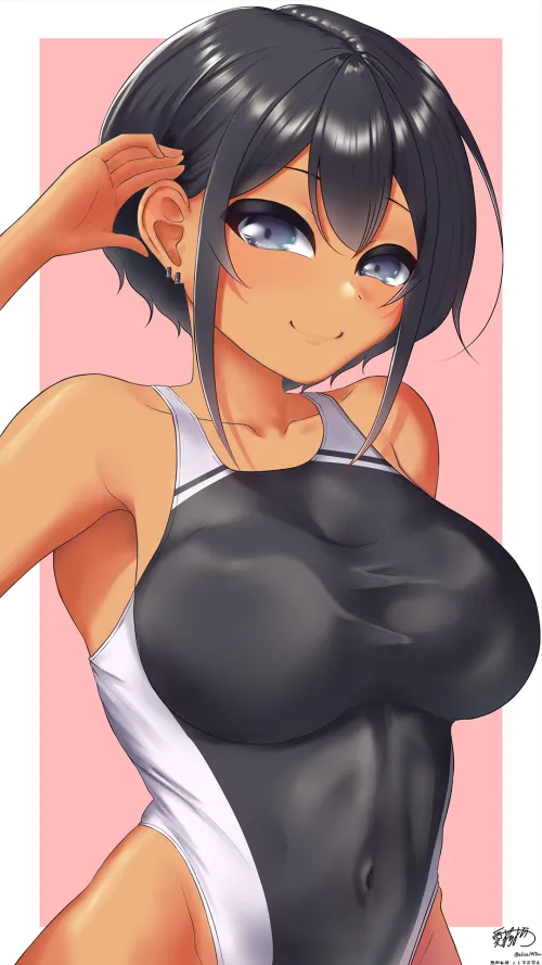 The star of the swimming team