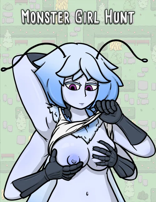 4-armed fat tittied moth monster girl (Monster Girl Hunt - adult game)
