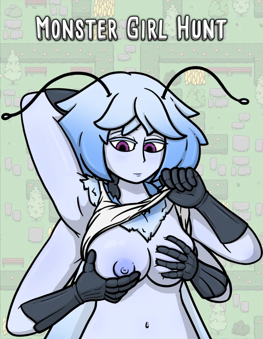 4-armed fat tittied moth monster girl (Monster Girl Hunt - adult game)