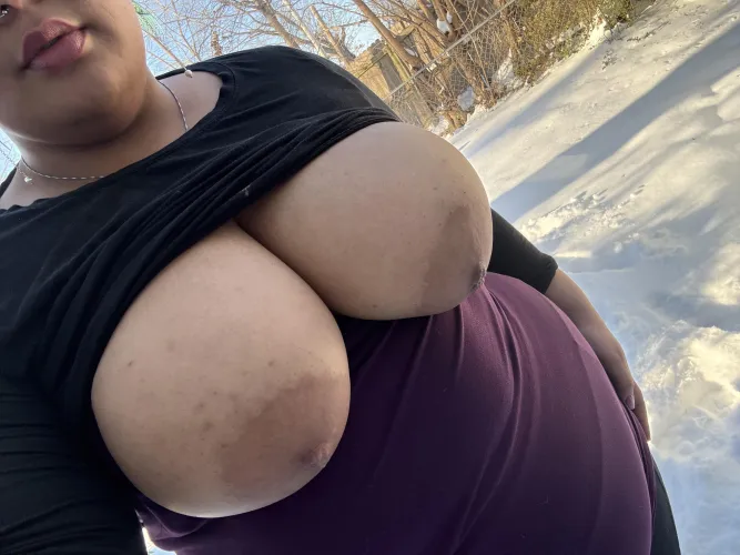 A little nippy outside