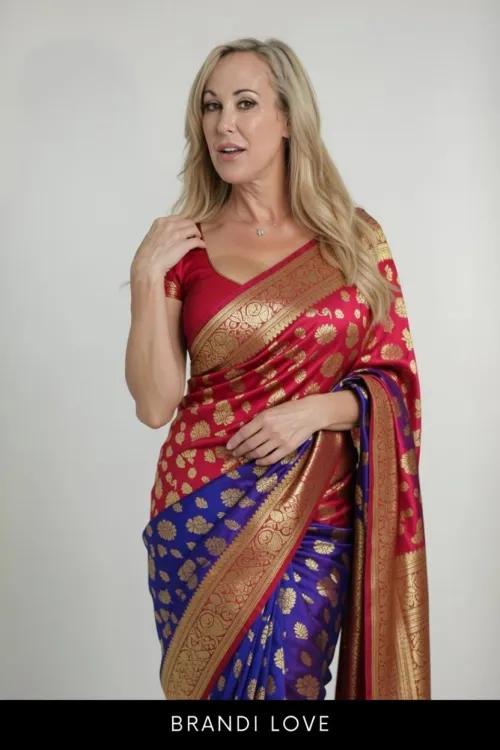 Brandi Love in Saree