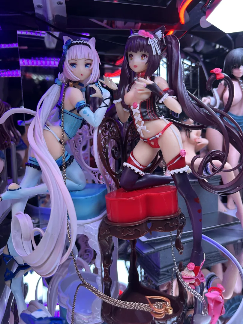 Chocolate and Vanilla.