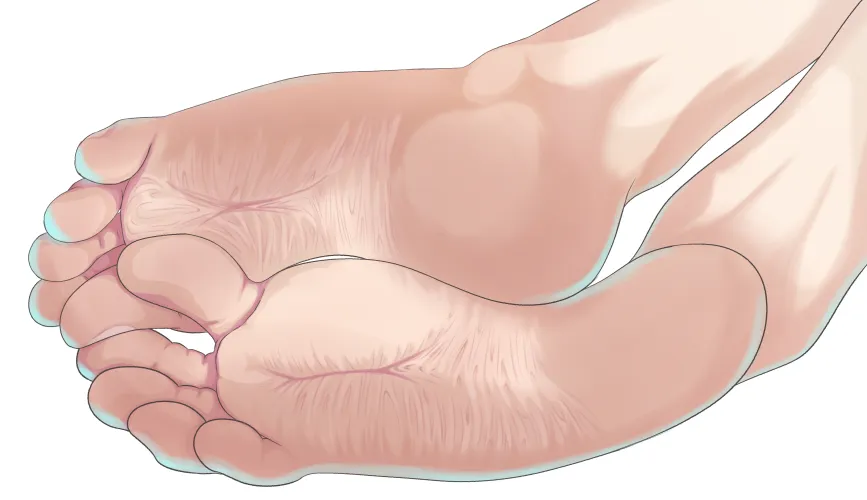 Feet, so simple, so beautiful (art:tobiki)