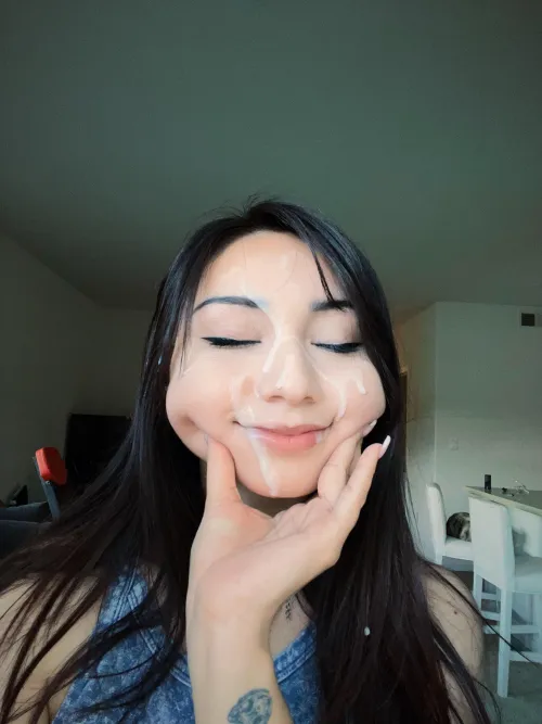 Fill my cheeks up ☺️☺️☺️